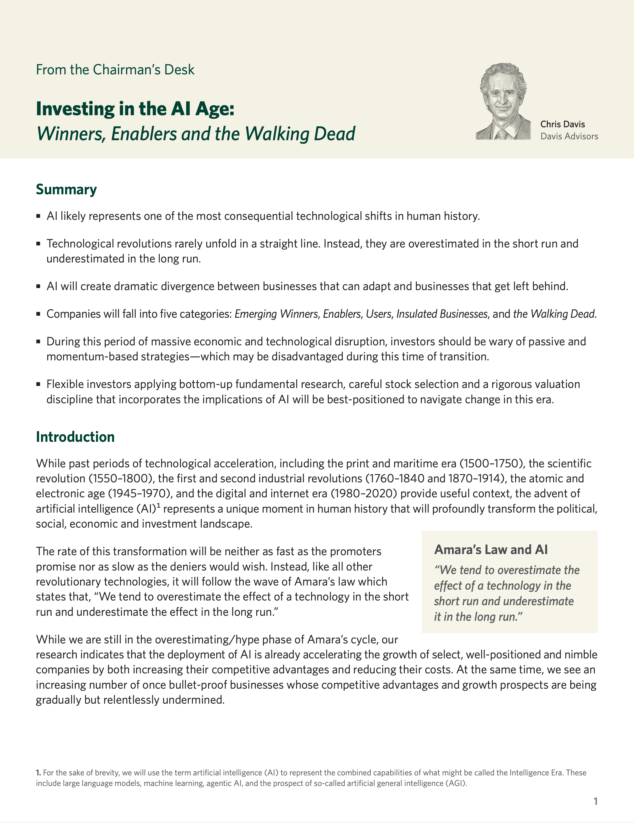 Image of the PDF : The Davis Quarterly Outlook
